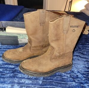 Wolverine Men's Brown Leather Boots